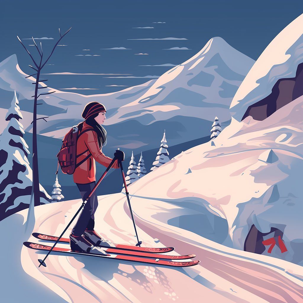 Solitude on the Slopes